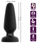 Black Velvets Silicone Plug L