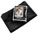 Faux-Fur Fascinator Black