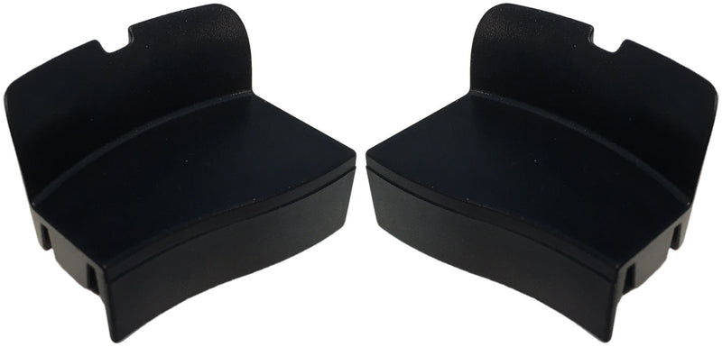 Afdekkapjes voor Axa Defender - zwart (set)
