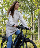 Regenjas Mirage Rainfall Trenchcoat - maat XL - gemaakt van polyester soft touch - off white