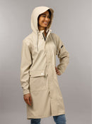 Regenjas Mirage Rainfall Trenchcoat - maat XL - gemaakt van polyester soft touch - off white