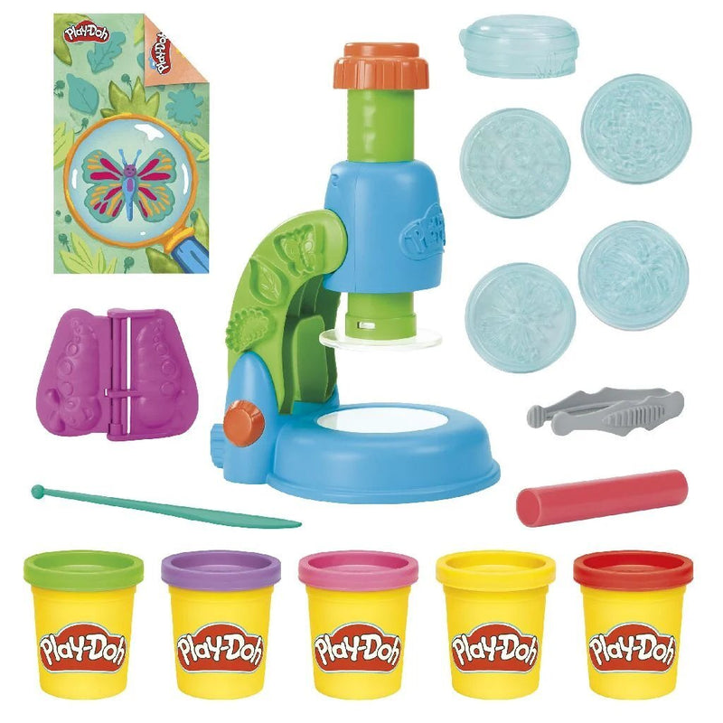 Play-Doh Light and Look Microscope + Licht