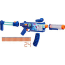 Nerf Loadout Cyberlight Ghost Blaster + 24 Darts + Licht