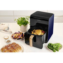 Panasonic NF-CC600AXE Airfryer 6L 1450W Blauw/Zwart/Goud