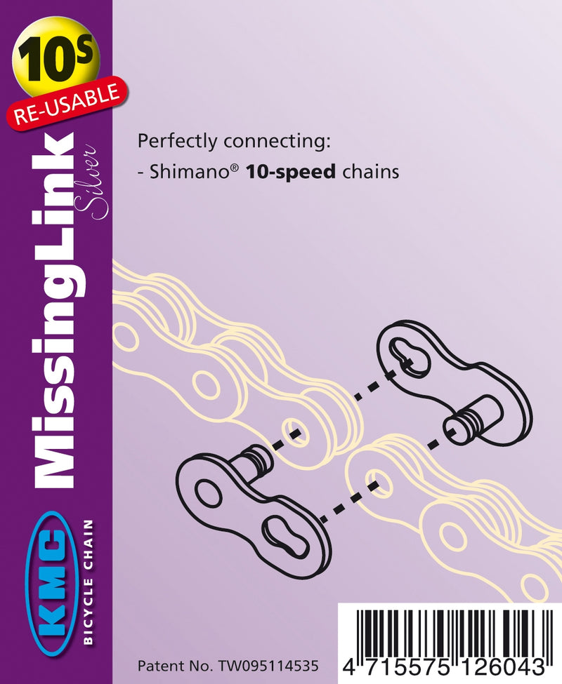 Kettingschakel 10 speed KMC 5.88mm (2 stuks)