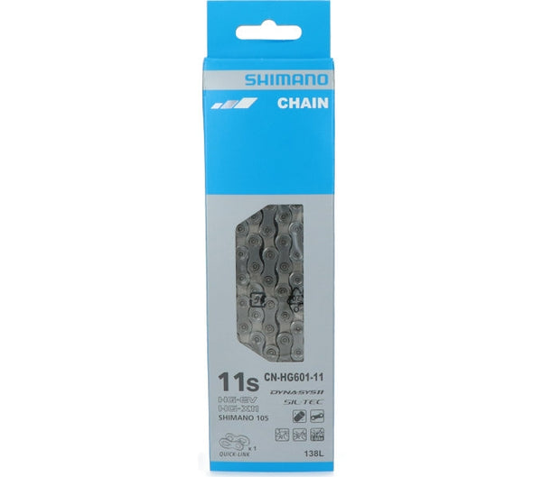 Ketting 11 speed Shimano HG601 105 Race/MTB/E-bike met quick link - 138 schakels