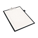 Klembord Quantore A4 zwart met 100mm klem + penlus