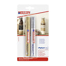 Viltstift Edding Lakmarker Goud en Zilver