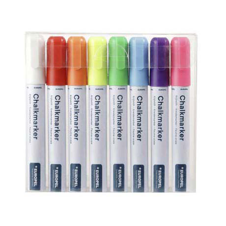 Krijtstift Europel, 8st.