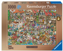 Puzzel 1000 st. Ray Comic Time Travel 2: Middle Ages