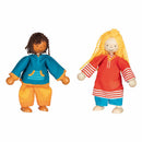 Goki Flexibele Poppen Fynja & Fabio, 6 Outfits