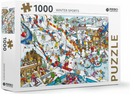 Rebo puzzel 1.000 st. Winter Sports