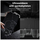 AENO AEG0001 Contactgrill Zwart/RVS