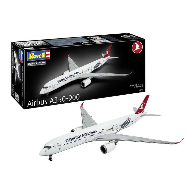 Revell Modelbouwpakket - Airbus A350-900 Turkish Airlines 1:144 - 120dlg.
