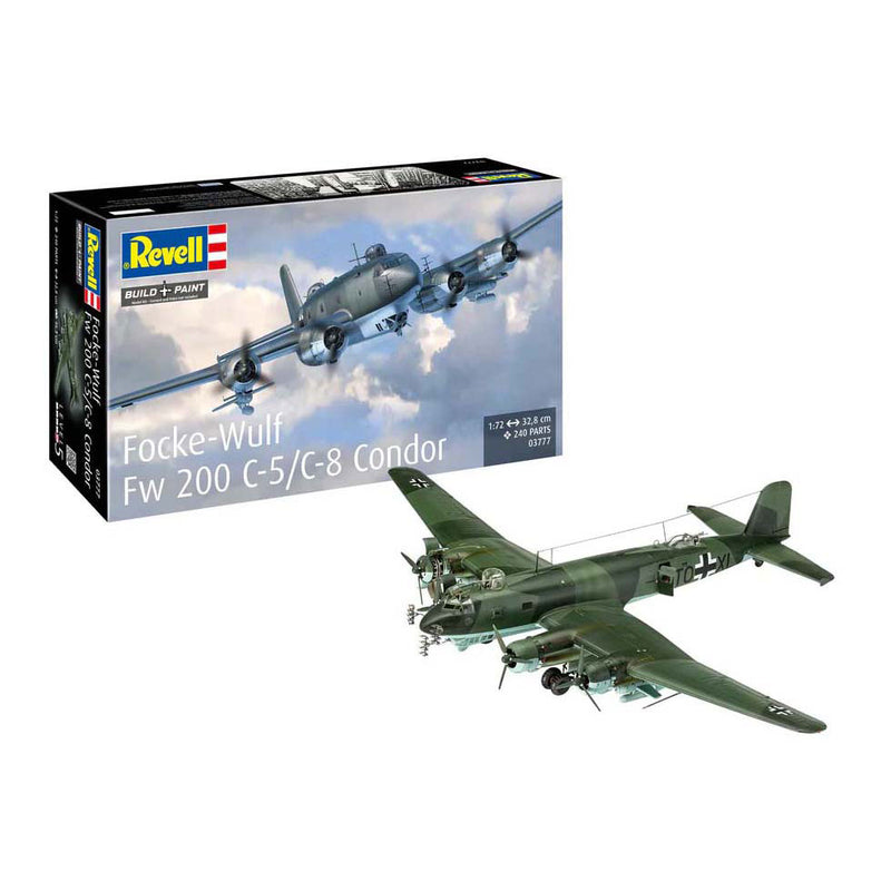 Revell Modelbouwpakket - Focke-Wulf Fw 200 C-5/C-8 Condor 1:72 - 240dlg.