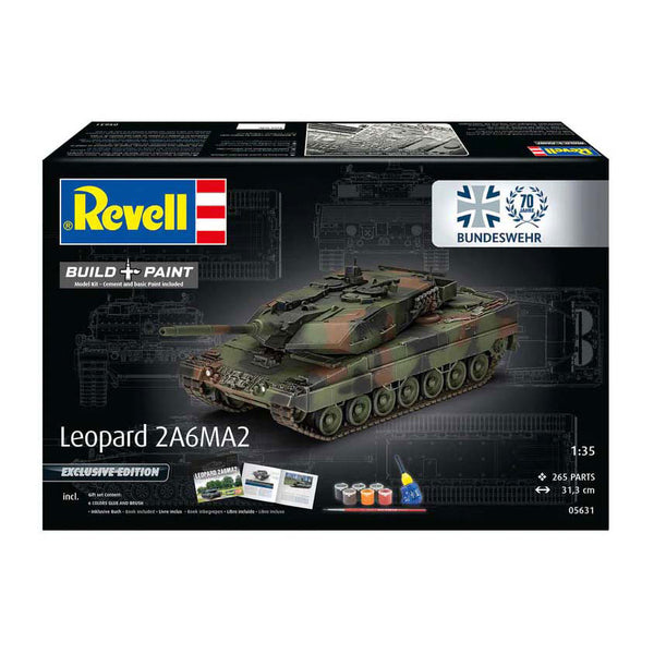 Revell Modelbouwpakket - 70 Years Bundeswehr: Leopard 2 A6A2 1:35 - 265dlg.