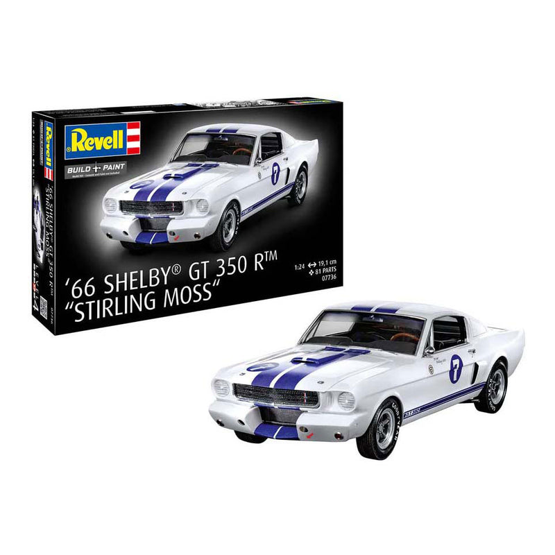 Revell Modelbouwpakket - 1966 Shelby GT 350 R "Stirling Moss" 1:24 - 81dlg.