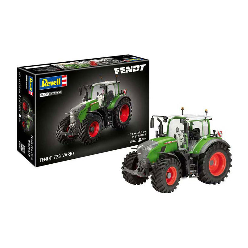 Revell Modelbouwpakket Fendt 728 Vario Tractor 1:20 - 212dlg.