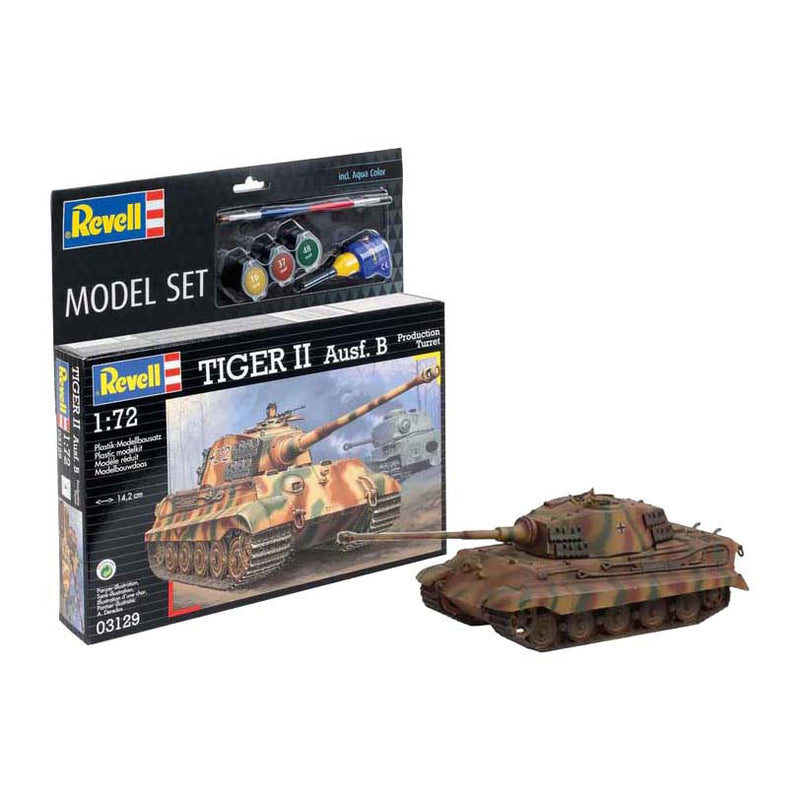 Revell Modelbouwpakket - Tiger II Ausf. B 1:72 - 144dlg.