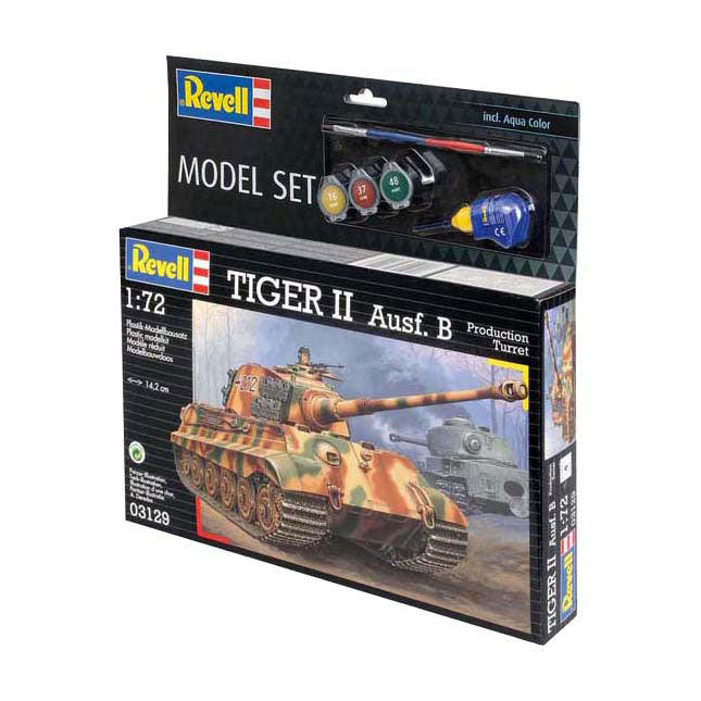 Revell Modelbouwpakket - Tiger II Ausf. B 1:72 - 144dlg.