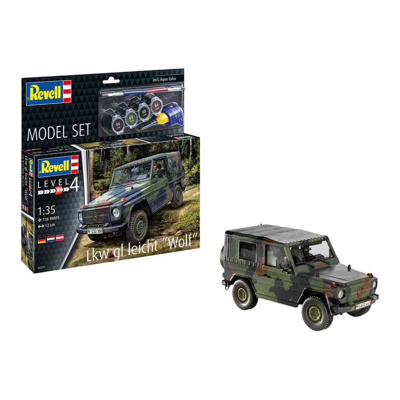 Revell Modelbouwpakket - Lkw gl leicht "Wolf" 1:35 - 116dlg.