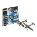 Revell Modelbouwpakket - Combat Set Bf109G-10 & Spitfire Mk.V 1:72 - 76dlg. - Incl. Aqua Color Basi