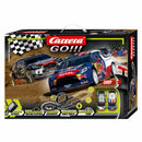 Carrera GO!!! Super Rally - Racebaan met 2 Auto's - 1:43
