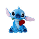 Disney Stitch Knuffel Stitch met Roos 25 cm