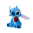 Disney Stitch Knuffel Stitch met Roos 25 cm