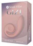 Snail Vibe Gizi Vibrator - Perzik