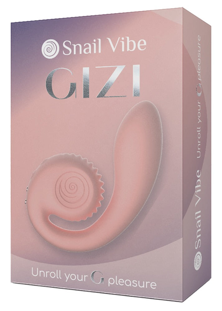 GIZI - Dual G-Spot Stimulator - Peachy Pink