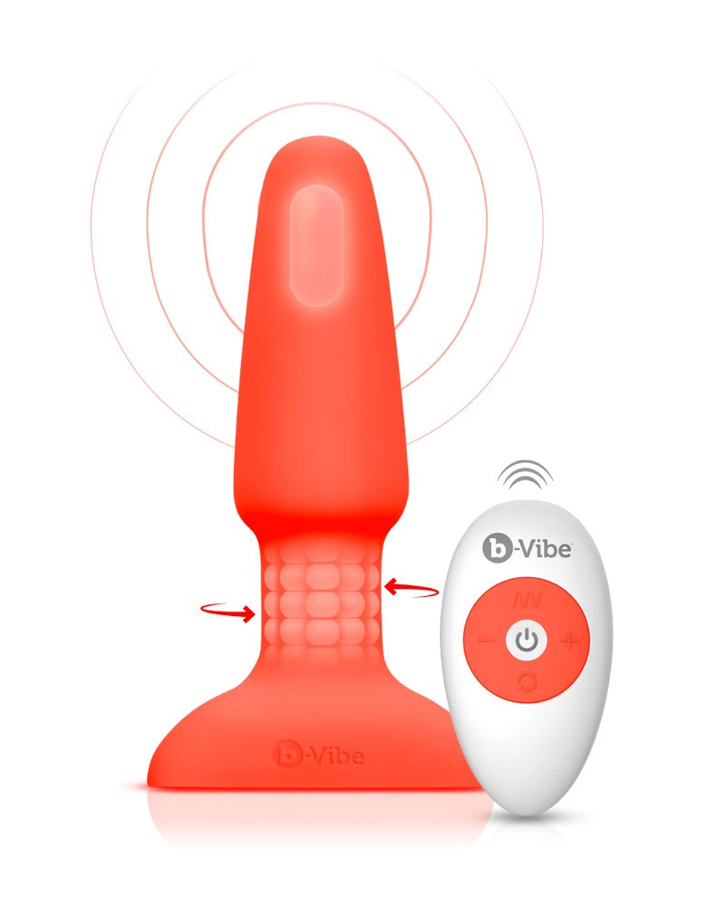 b-Vibe rimming Plug 2 Orange