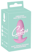Cuties Vibrating Plug Rose