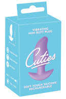 Cuties Vibrating Plug Purple