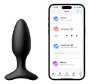 Lovense - Hush 2 Vibrerende Buttplug Met App - Zwart