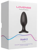 Lovense - Hush 2 Vibrerende Buttplug Met App - Zwart