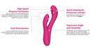 Lovense - Osci 3 Verwarmende G-Spot Vibrator - Roze