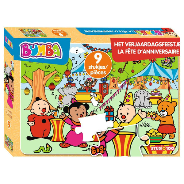 Bumba Legpuzzel Het Verjaardagsfeestje, 9st.