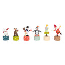 Small Foot - Display Kerst- en Winterdansfiguren, 12st.