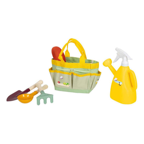 Small Foot - Tuintas met Tuingereedschap "Tiny Garden", 5dlg.