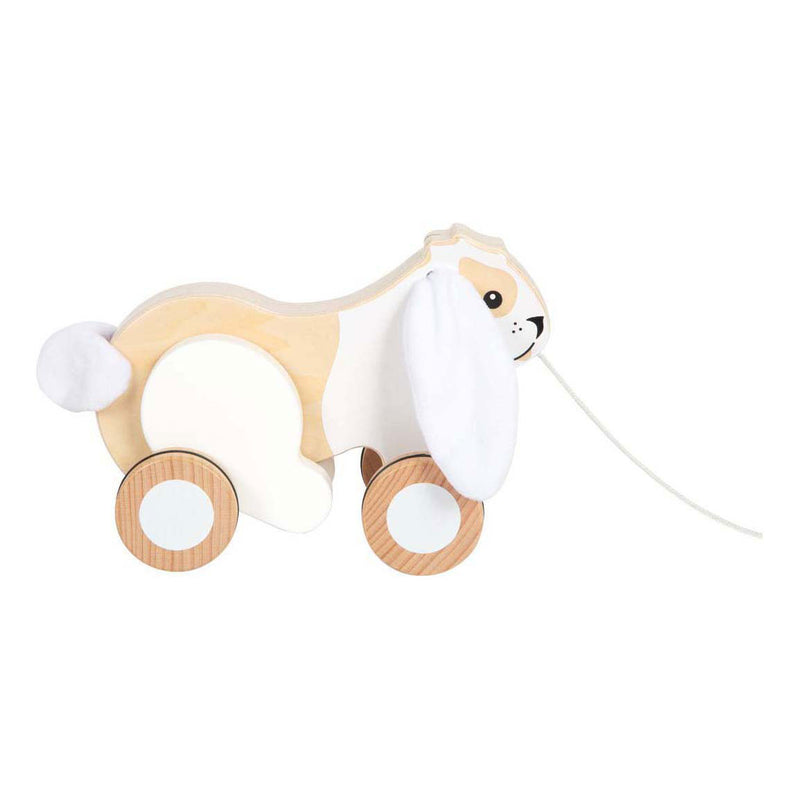 Small Foot - Houten Trekkonijn met Knisperende Oren