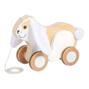 Small Foot - Houten Trekkonijn met Knisperende Oren