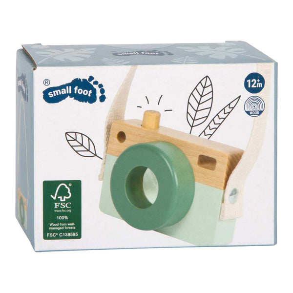 Small Foot - Houten Speelgoedcamera Safari FSC
