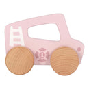 Small Foot - Houten Duwautootje Roze