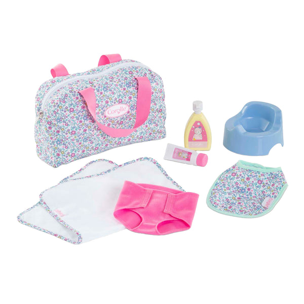 Corolle Luieraccessoires Bloemen Set voor Babypop, 36cm