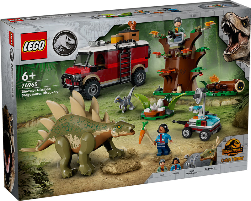 LEGO Jurassic World 76965 Dinosaurusmissies: Stegosaurus Ontdekking