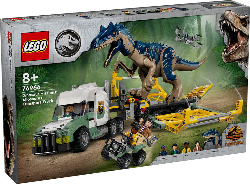 LEGO Jurassic World 76966 Dinosaurusmissies: Allosaurus Transporttruck
