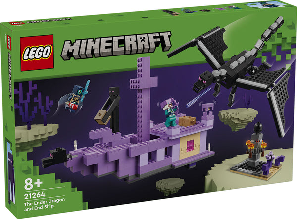 Lego 21264 Minecraft De Enderdraak En End-Schip