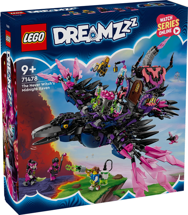 Lego Dreamzzz 71478 Never Witch&#039;s Midnight Raven