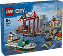 Lego 60422 City Haven Met Vrachtschip